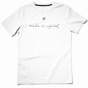 Assos T Shirt "Made in Cycling" SS holy white