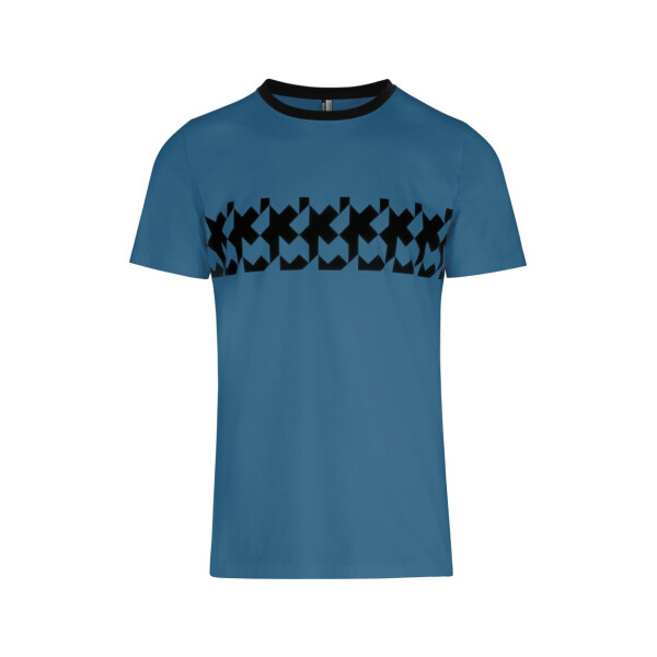 Assos Signature T Shirt RS Griffe Adamant Blue
